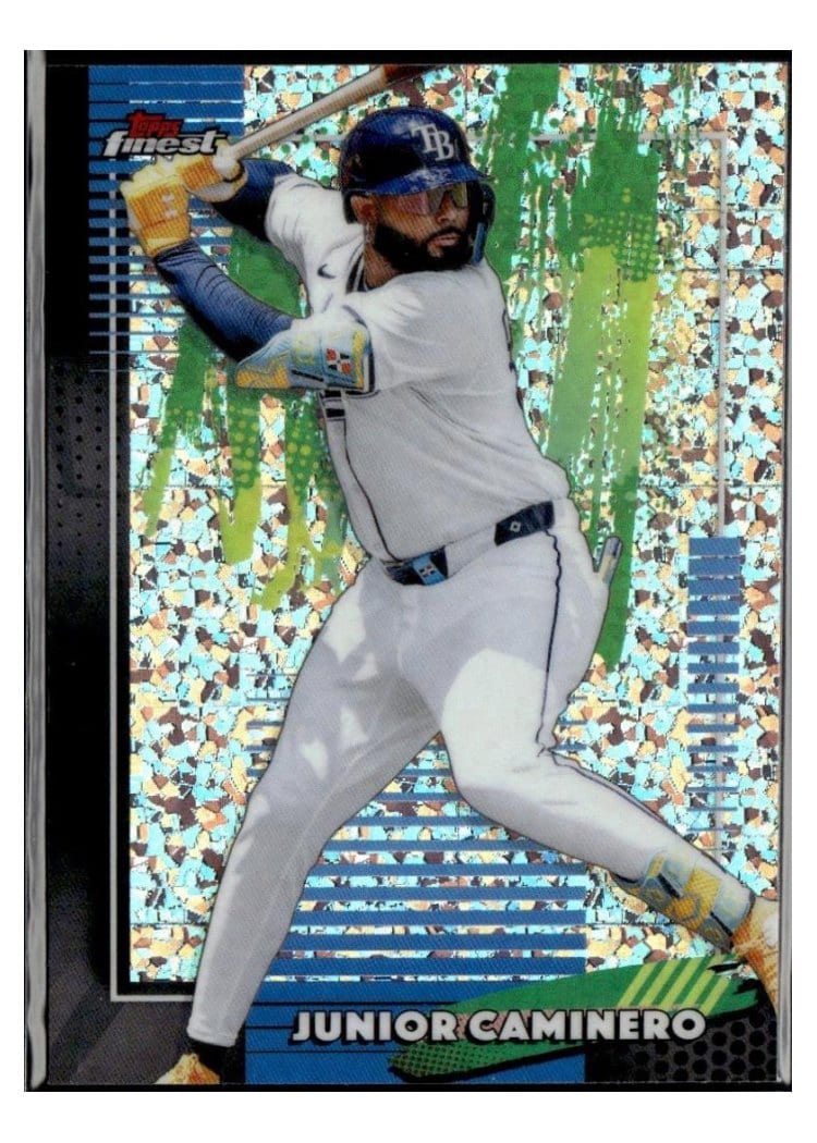 2026 Topps Finest Junior Caminero #47 card