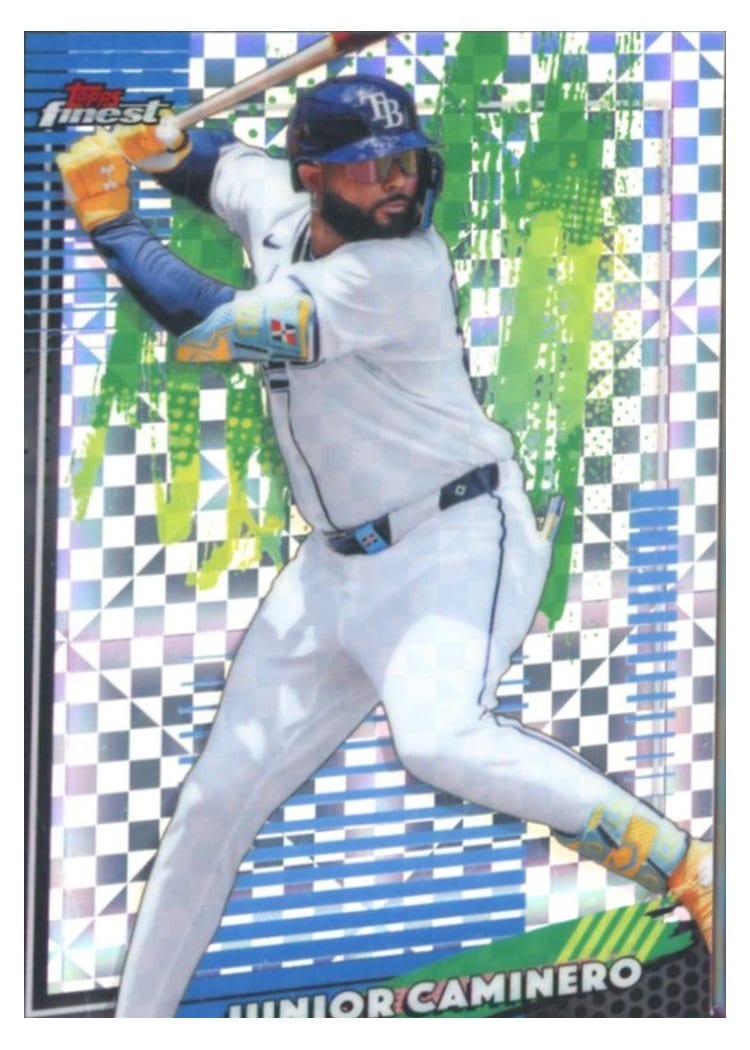 2026 Topps Finest Junior Caminero #47 card
