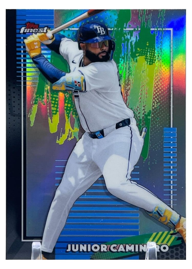 2026 Topps Finest Junior Caminero #47 card