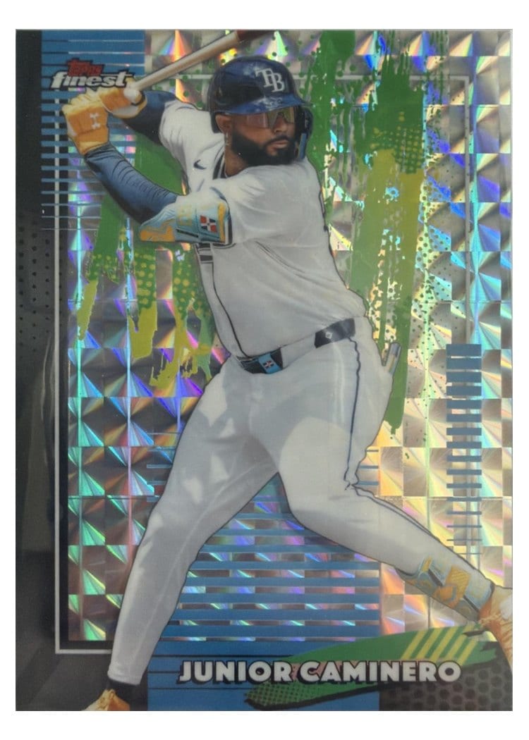 2026 Topps Finest Junior Caminero #47 card