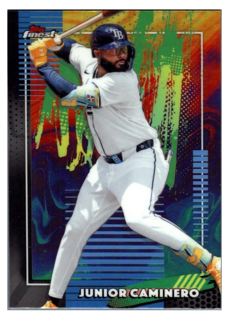 2026 Topps Finest Junior Caminero #47 card