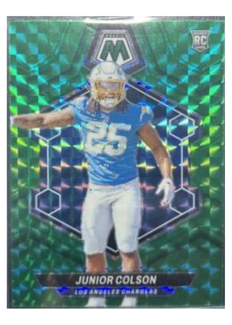 2024 Panini Mosaic Base Set Junior Colson Green #361 card