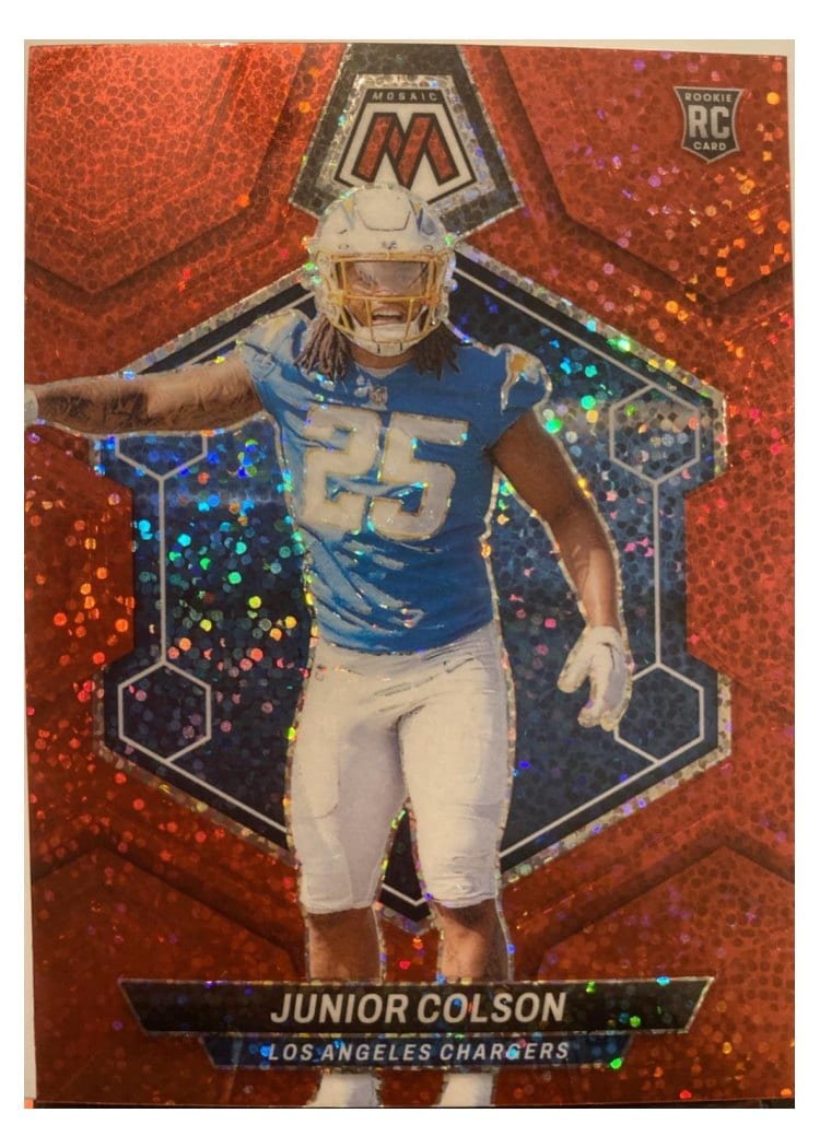 2024 Panini Mosaic Base Set Junior Colson #361 card