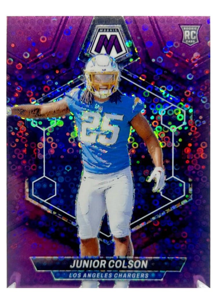 2024 Panini Mosaic Base Set Junior Colson #361 card