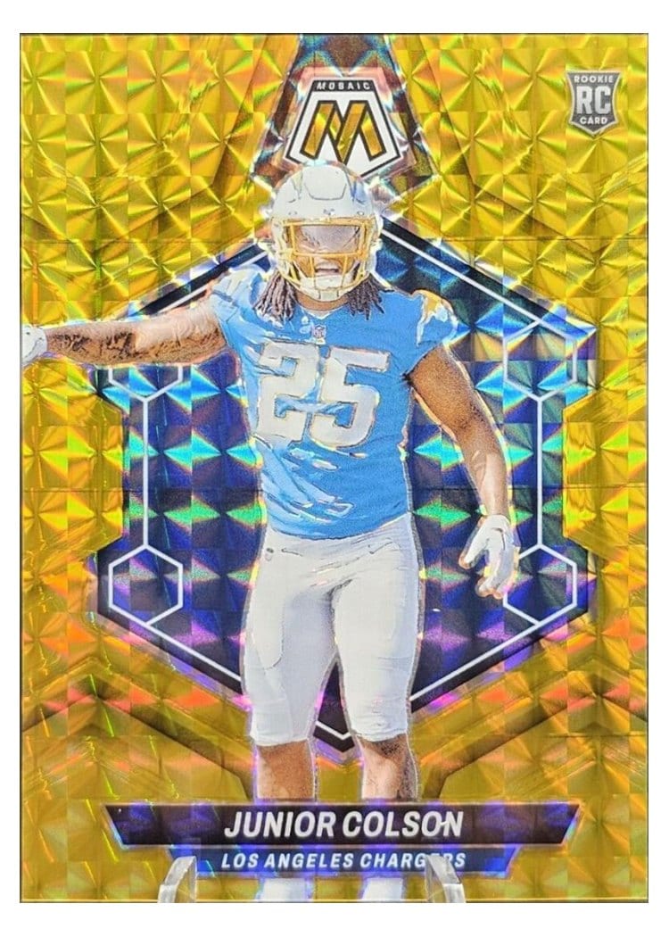 2024 Panini Mosaic Base Set Junior Colson #361 card