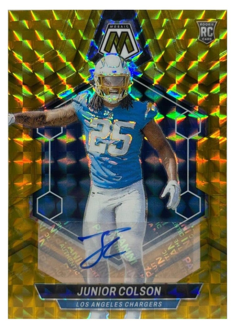 2024 Panini Mosaic Base Set Junior Colson #361 card