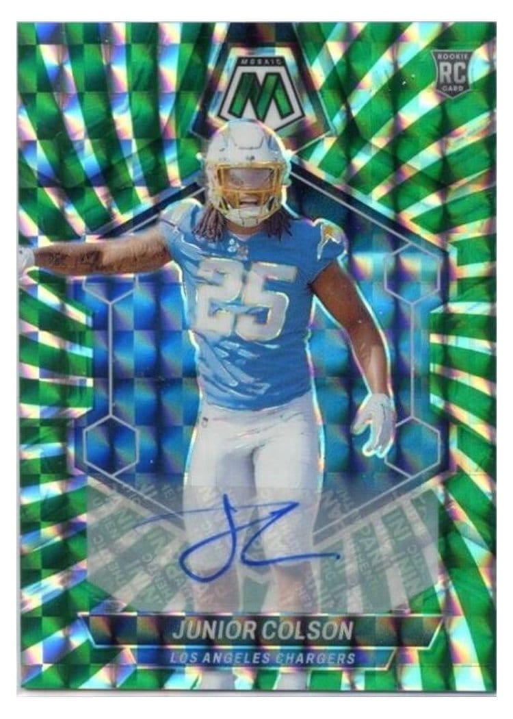 2024 Panini Mosaic Base Set Junior Colson #361 card