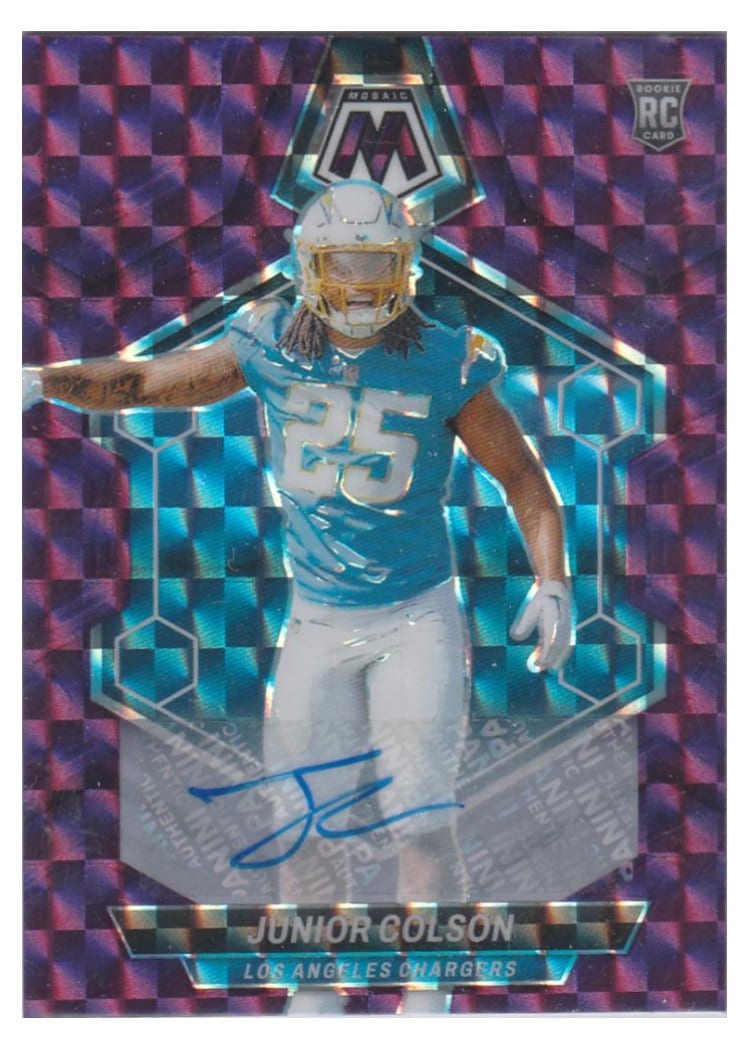 2024 Panini Mosaic Base Set Junior Colson #361 card