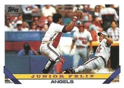 1993 Topps Base Set Junior Felix #77 card