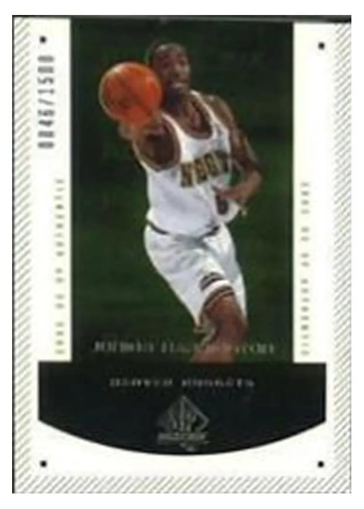 2002 SP Authentic Junior Harrington #184 card