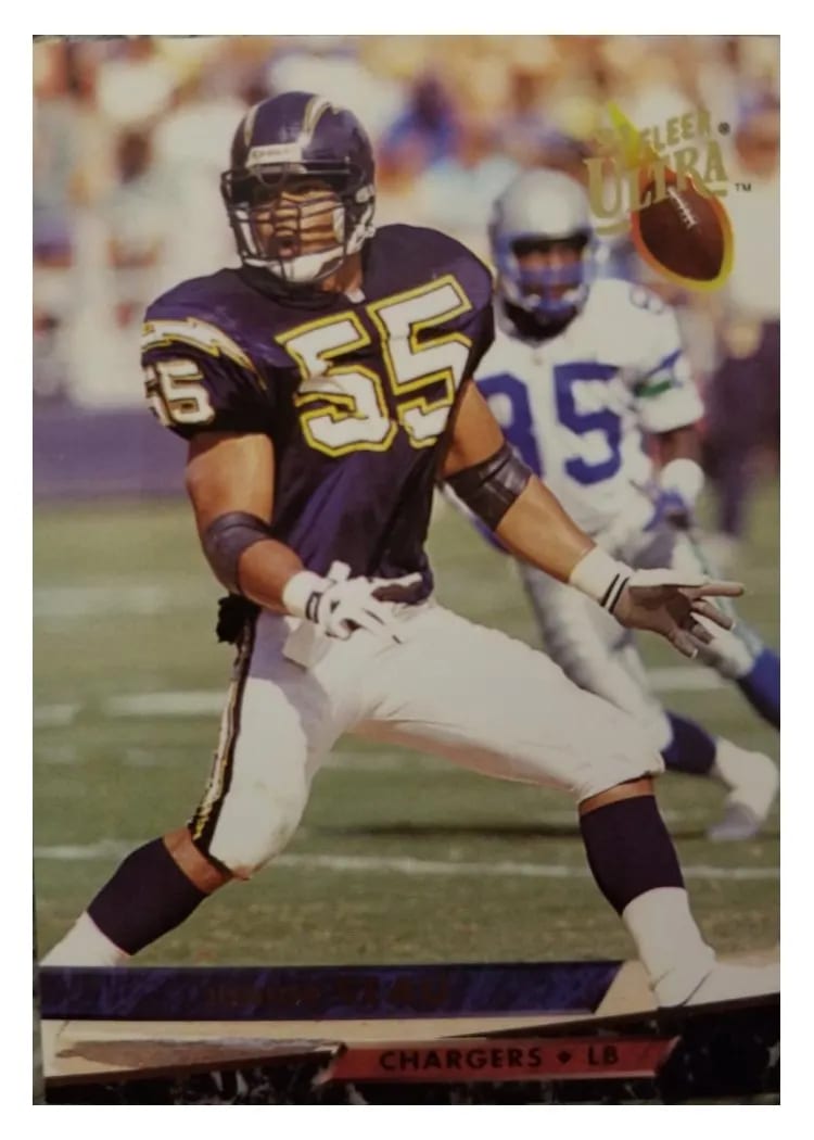 1993 Ultra Junior Seau #422 card