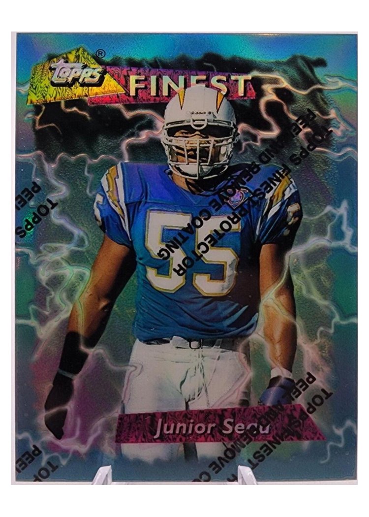1995 Topps Finest Boosters Junior Seau #171 card