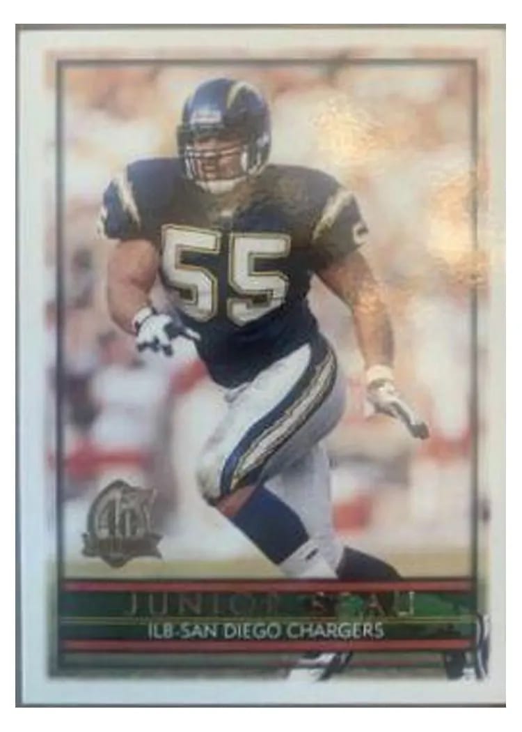 1996 Topps Junior Seau #10 card