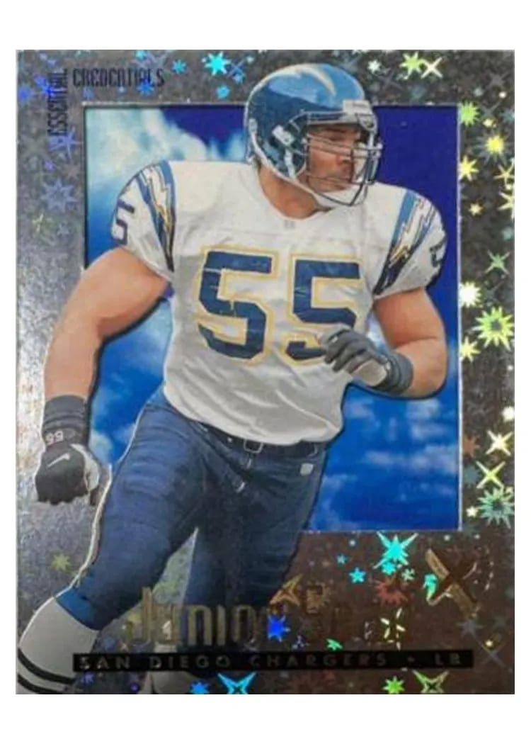 1997 Skybox E X2000 Junior Seau #58 card