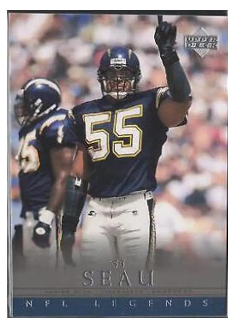 2000 Upper Deck Legends Junior Seau #68 card