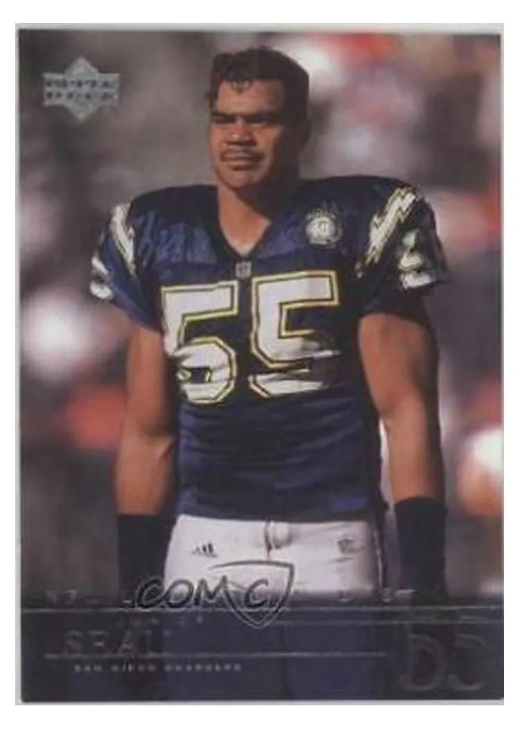 2001 Upper Deck Legends Junior Seau #72 card
