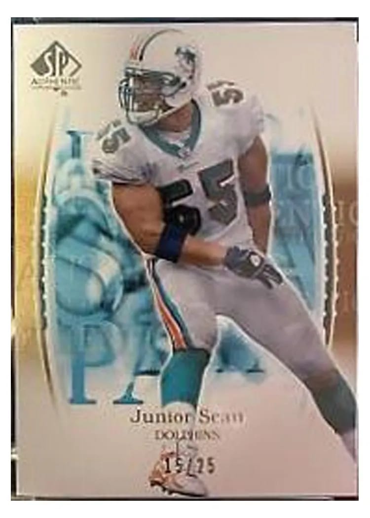 2003 SP Authentic Junior Seau #55 card