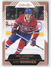 2022 Upper Deck O Pee Chee Glossy Juraj Slafkovsky #R-20 card