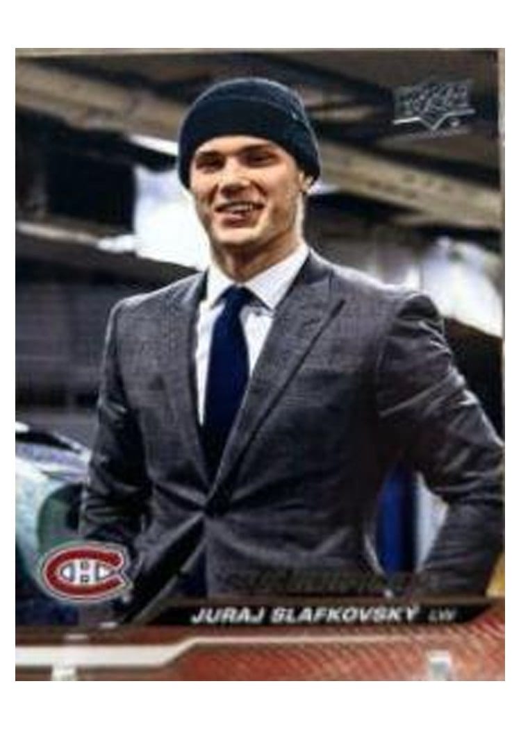 2023-24 Upper Deck Base Set Juraj Slafkovsky #99 card