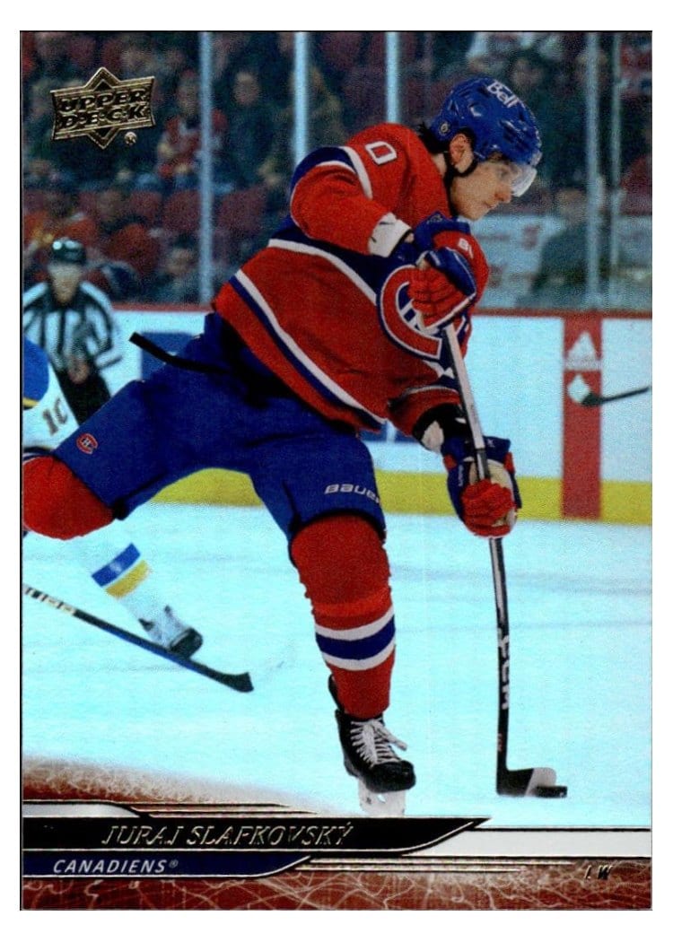2024-25 Upper Deck Base Set Juraj Slafkovsky #101 card