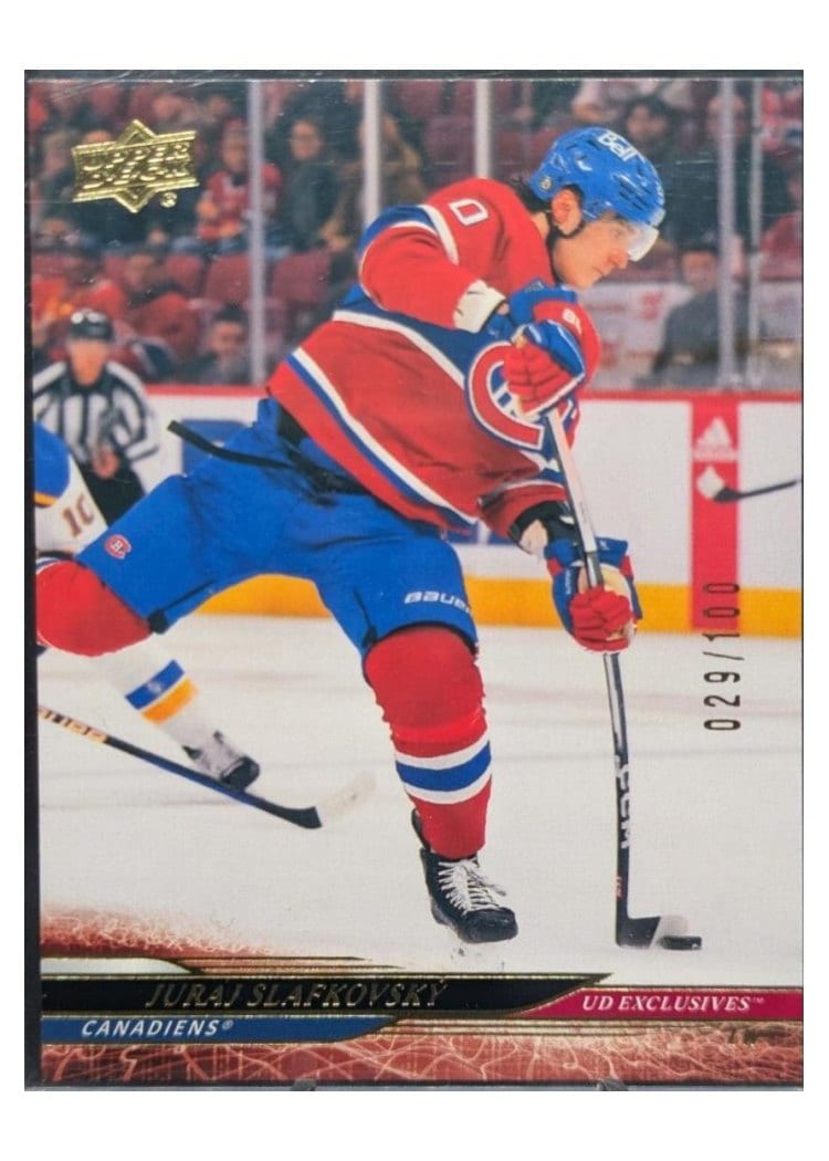 2024-25 Upper Deck Base Set Juraj Slafkovsky #101 card