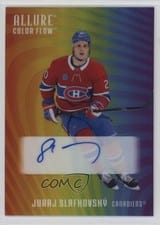 2025-26 Upper Deck Allure Color Flow Full Rainbow Auto Juraj Slafkovsky #RA-JS