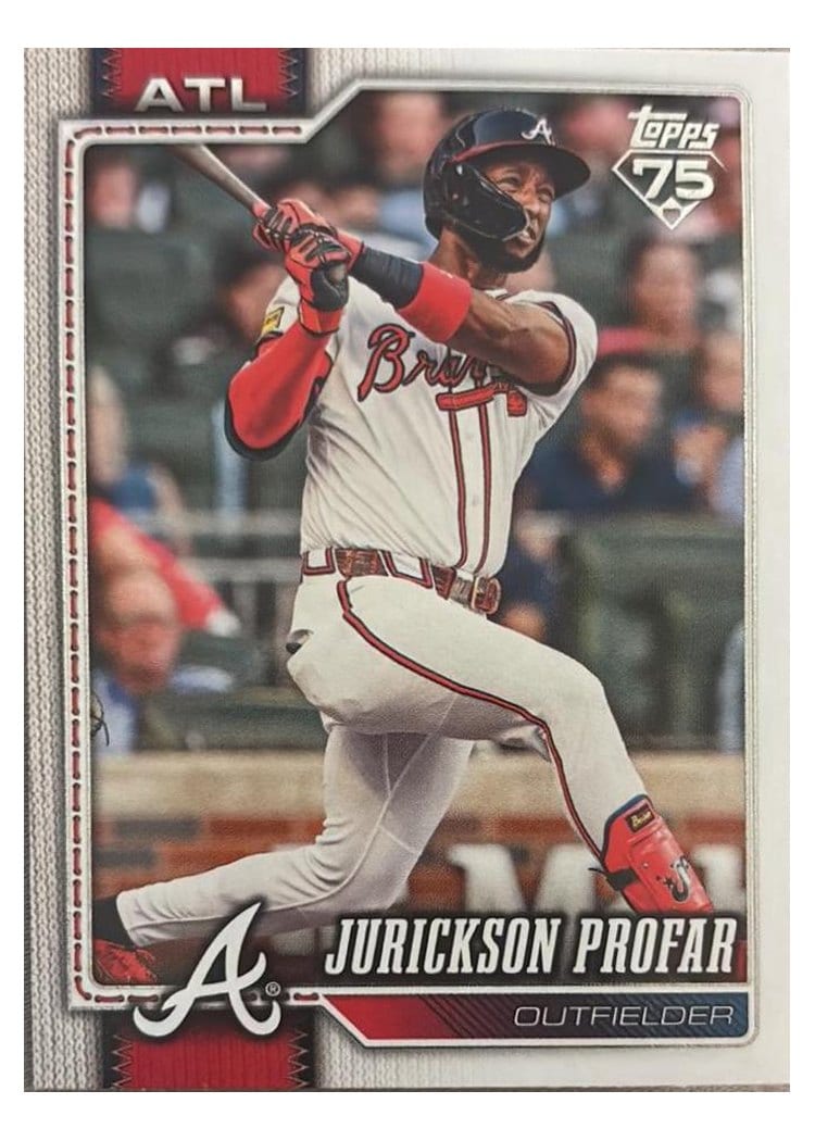 2026 Topps Base Set Jurickson Profar 75 Years #91 card