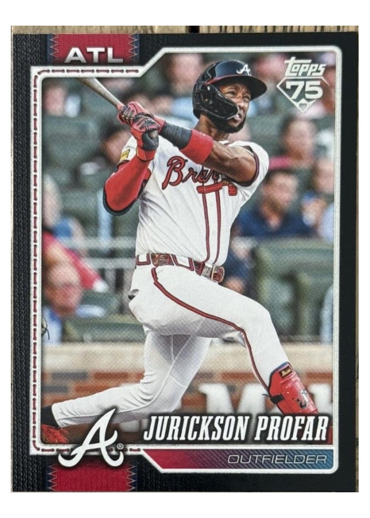 2026 Topps Base Set Jurickson Profar Black Border #91 card