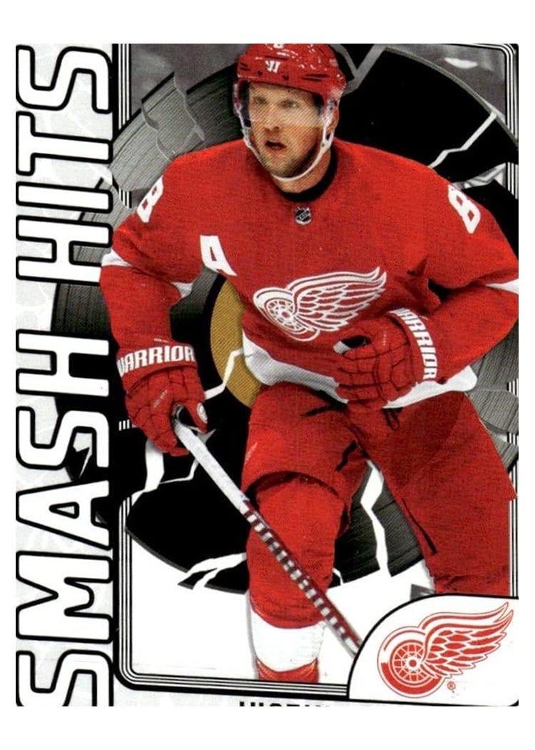 2025-26 Upper Deck Detroit Red Wings Centennial Smash Hits Auto Justin Abdelkader #SH-4 card