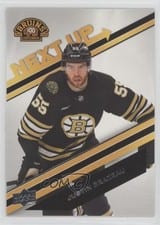 2023-24 Upper Deck Boston Bruins Centennial Next Up! Justin Brazeau #N-2 card