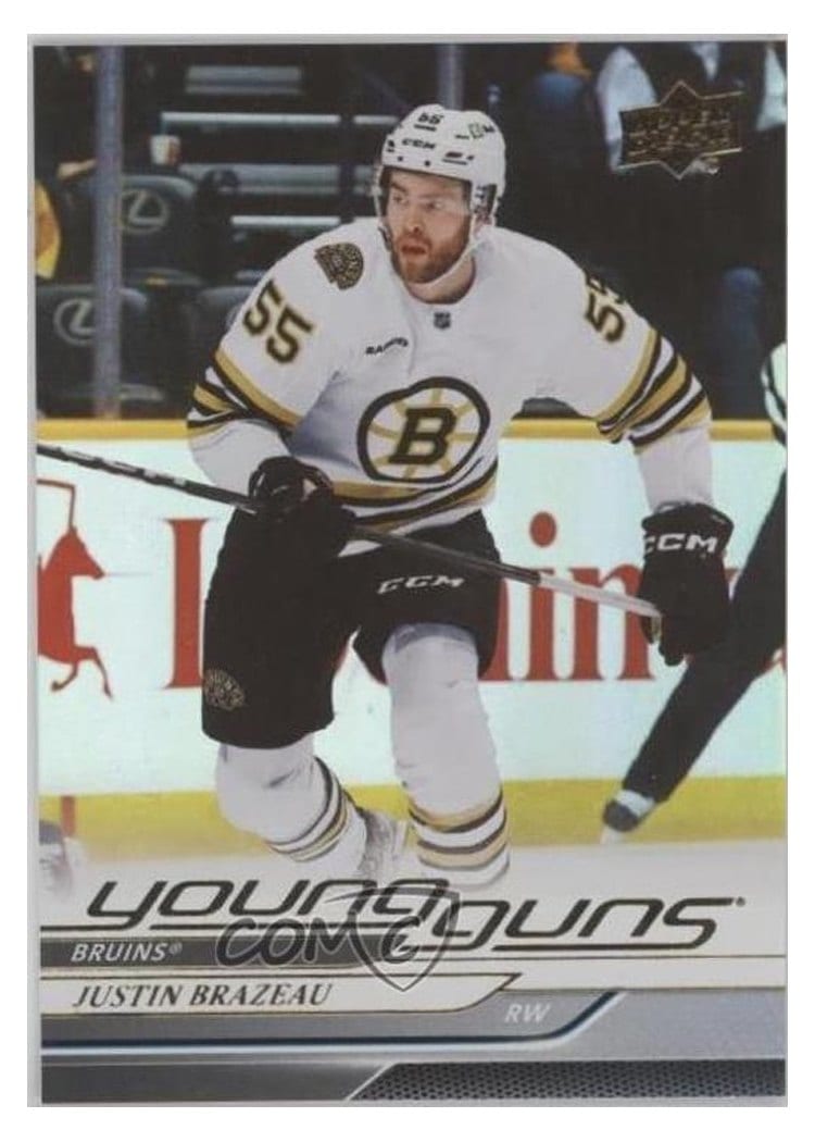 2024-25 Upper Deck Base Set Justin Brazeau #222 card