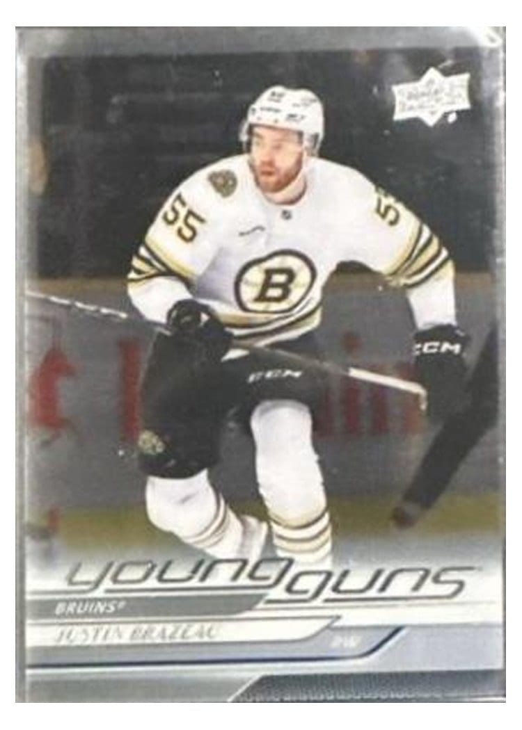 2024-25 Upper Deck Base Set Justin Brazeau #222 card