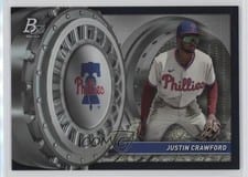 2023 Bowman Platinum Treasures in the Vault Justin Crawford #TV-15
