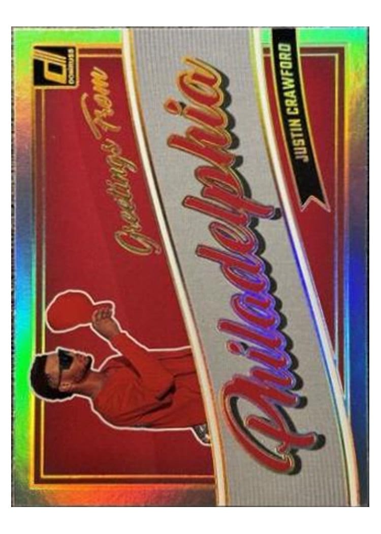 2024 Donruss Greetings From Justin Crawford #3 card