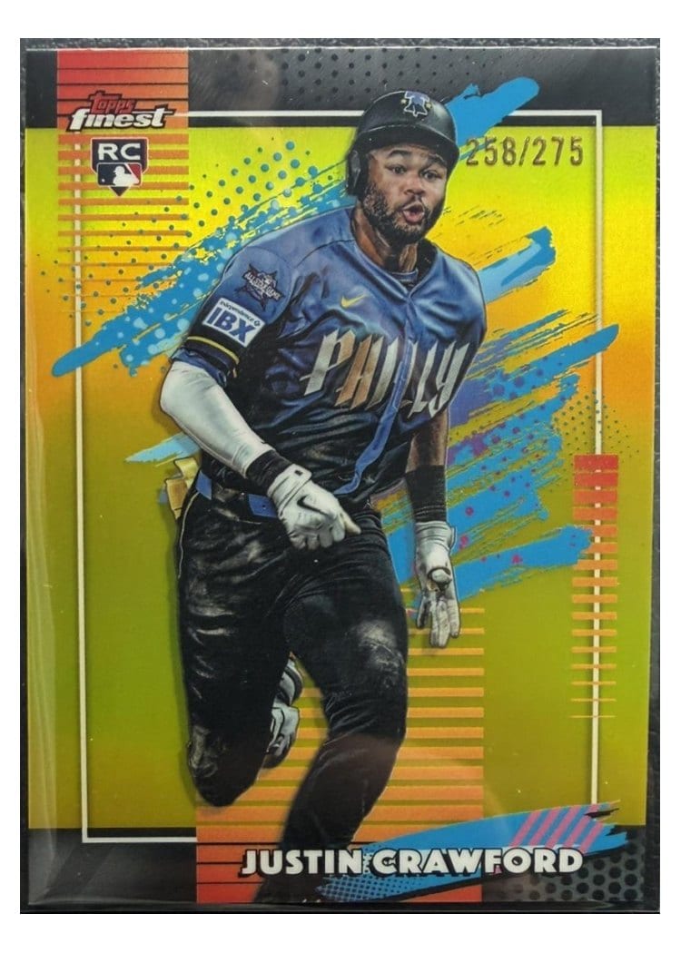 2026 Topps Finest Justin Crawford #123 card