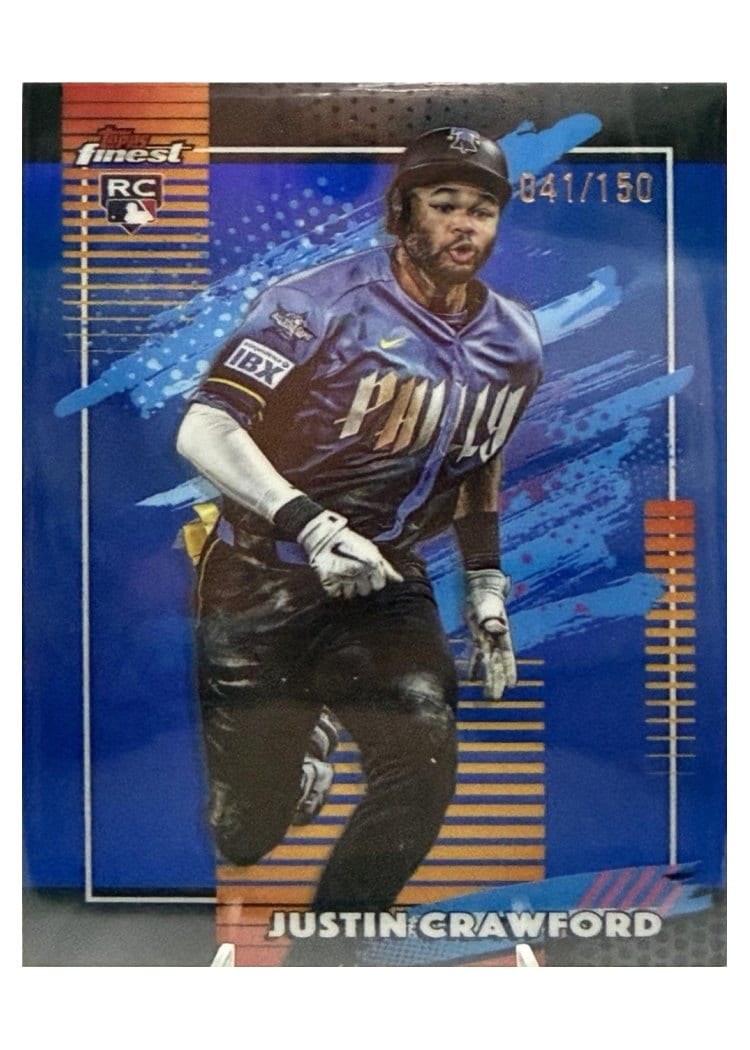 2026 Topps Finest Justin Crawford #123 card