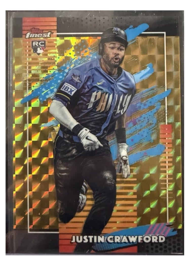 2026 Topps Finest Justin Crawford #123 card