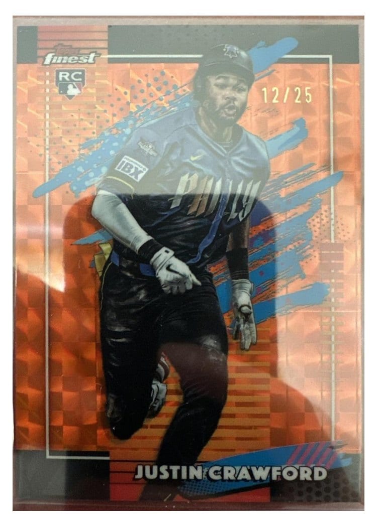 2026 Topps Finest Justin Crawford #123 card
