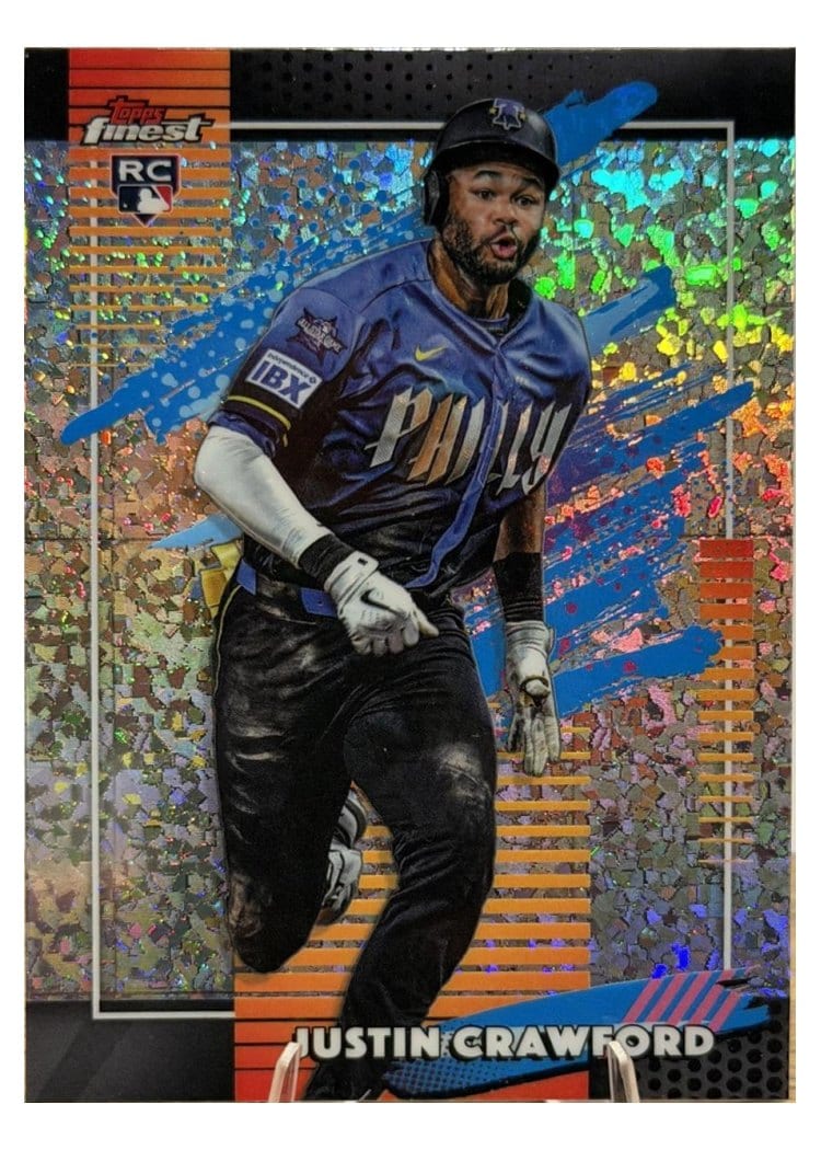 2026 Topps Finest Justin Crawford #123 card