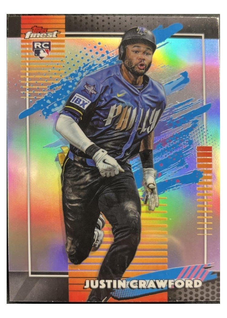 2026 Topps Finest Justin Crawford #123 card