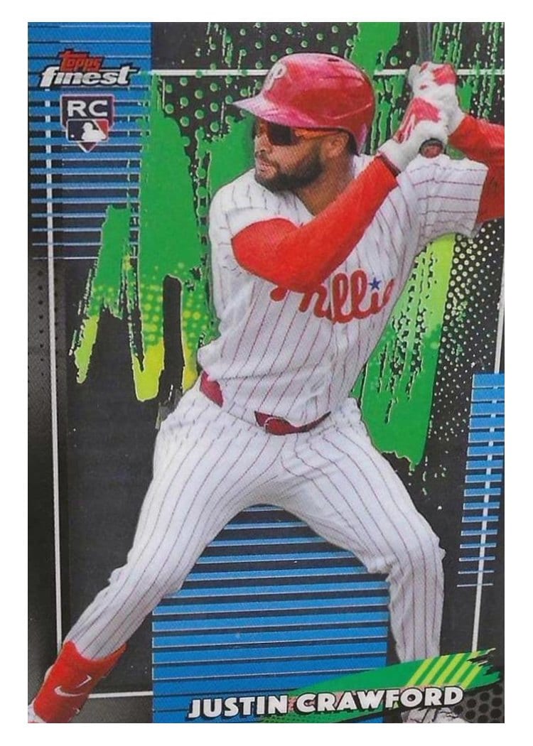 2026 Topps Finest Justin Crawford #9 card