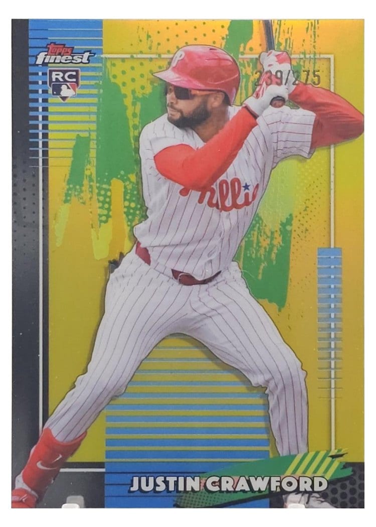 2026 Topps Finest Justin Crawford #9 card