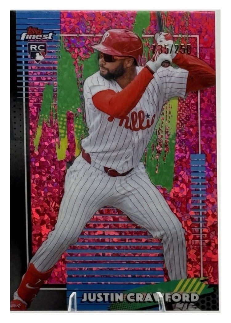 2026 Topps Finest Justin Crawford #9 card
