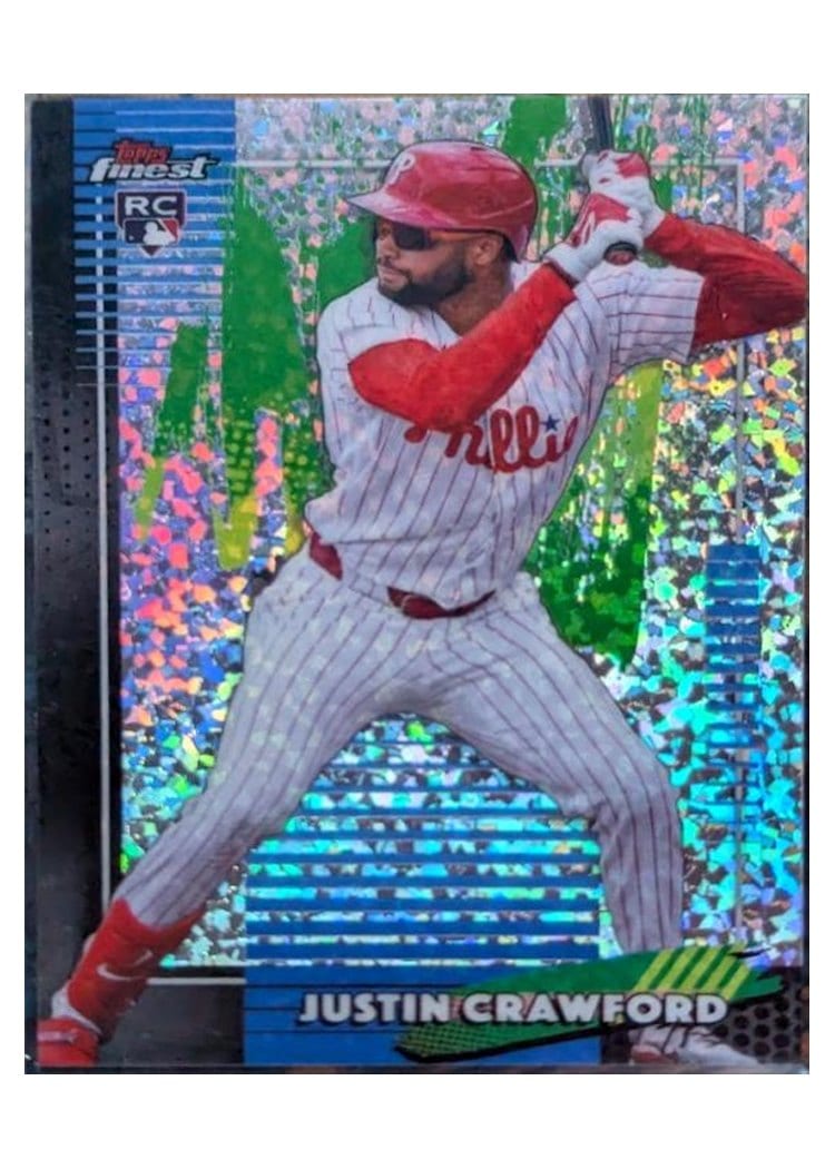 2026 Topps Finest Justin Crawford #9 card