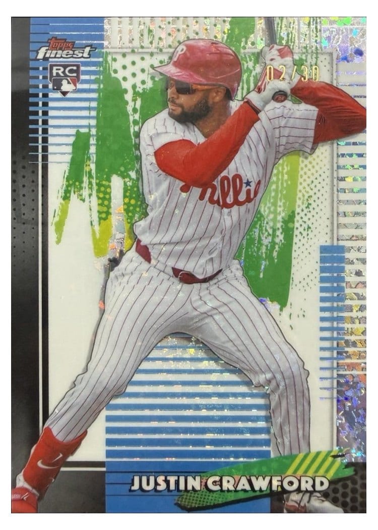 2026 Topps Finest Justin Crawford #9 card