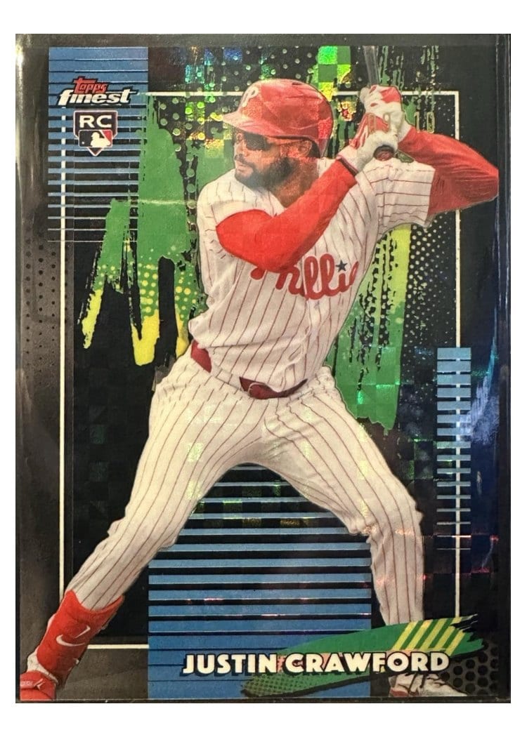 2026 Topps Finest Justin Crawford #9 card