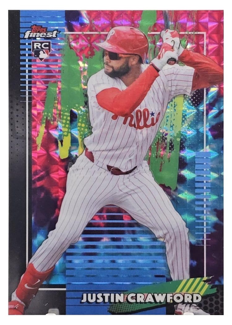 2026 Topps Finest Justin Crawford #9 card