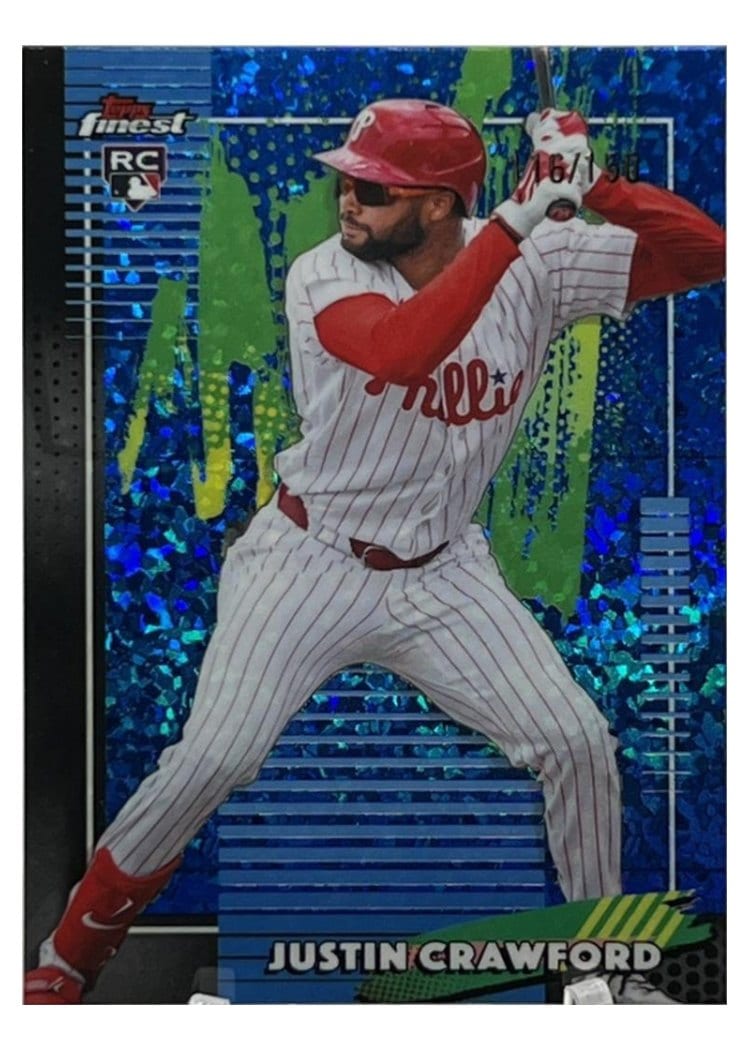 2026 Topps Finest Justin Crawford #9 card