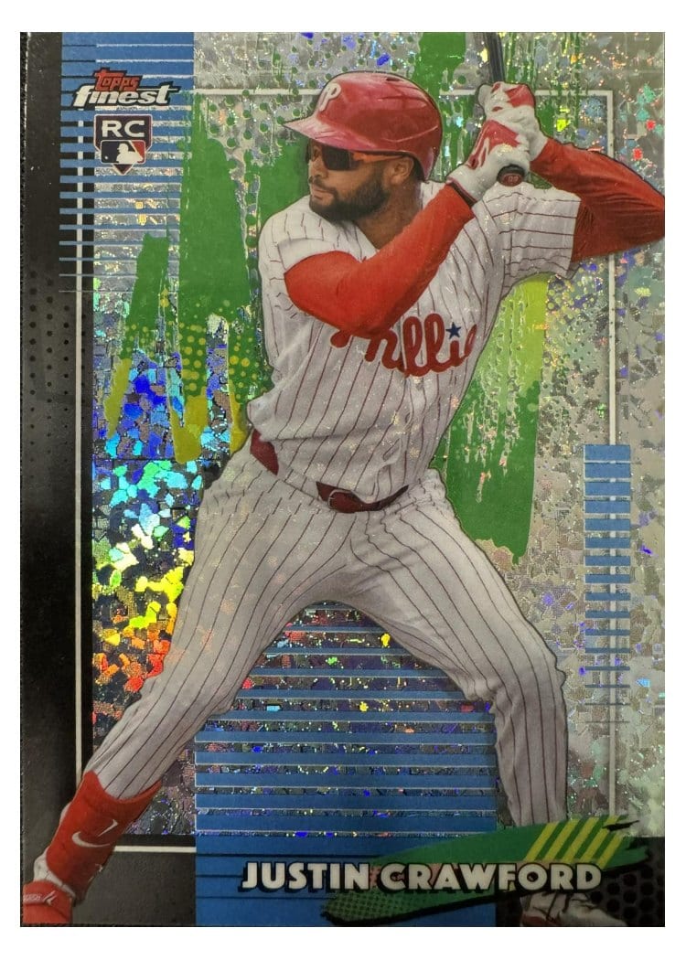 2026 Topps Finest Justin Crawford #9 card