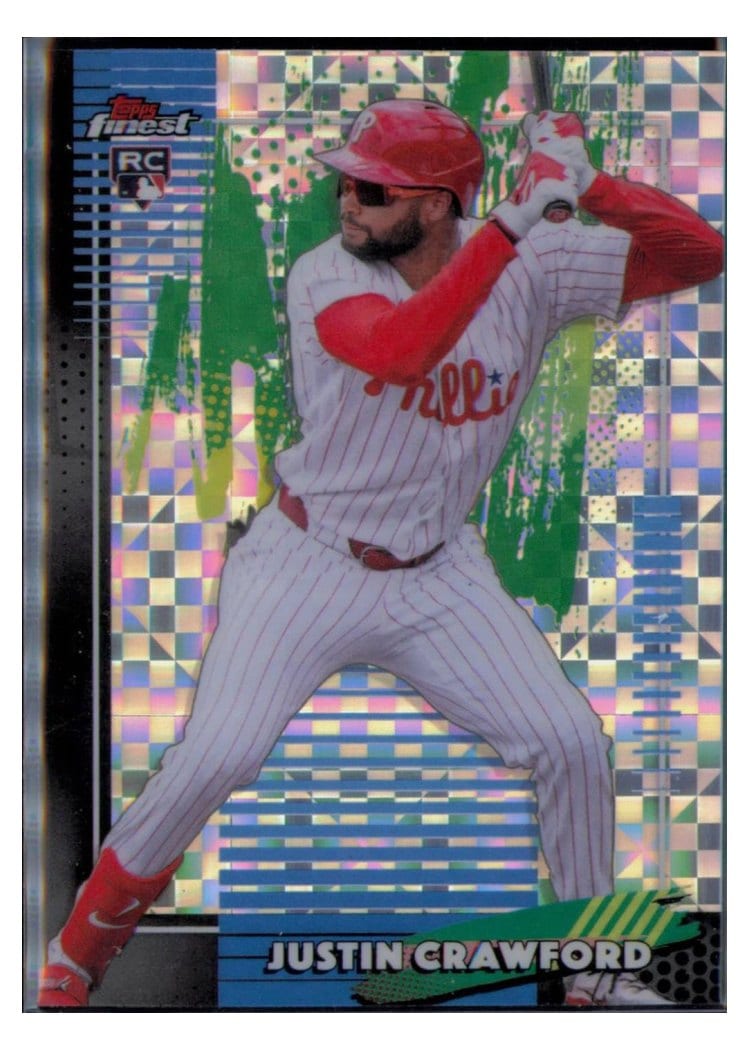 2026 Topps Finest Justin Crawford #9 card